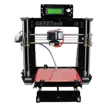 2016 Newest Quality High Precision Reprap Prusa I3 3d Printer DIY Kits Free LCD and 1KG Filament