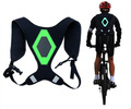 New Invention Safety Harness with LED light EL Reflective Running Safety Jacket Vest For Motorcycle Safety