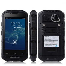 Original Discovery V6 Waterproof Shockproof 4.0 Inch Android 4.2.2 Multi-language Unlocked Smartphone A#SO