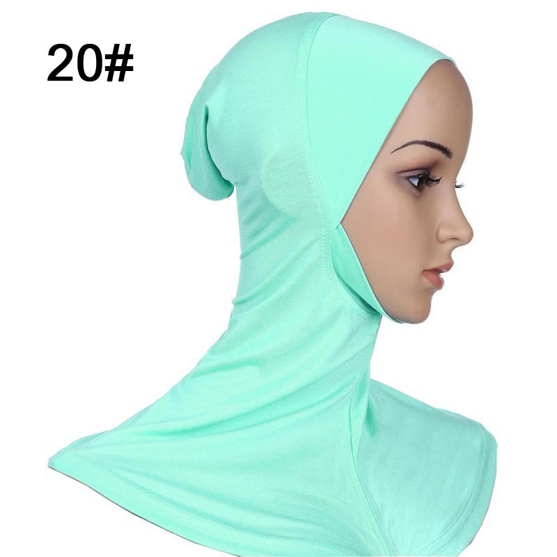 Muslim Islamic long hijab 20 cornflowerblue