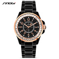 J12 Limited Bracelet SINOBI Fashion All match Ladies Ceramic Clothing Watches for Womens Diamond Wristwatches Quartz