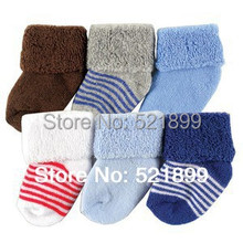 6pairs lot USA Luvable Friends 6 Pack Baby Newborn Socks 0 3M Cotton Baby Socks Market