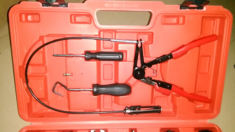 9 pcs Flexible Hose Clamp Pliers Kit Car Repair Tool Universal Set (4)