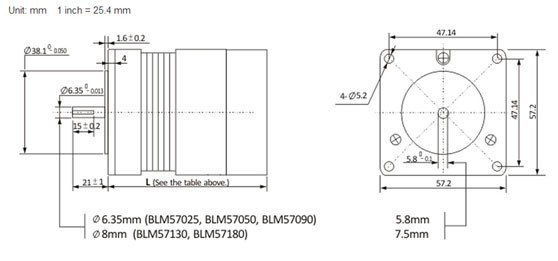 BLM57025-1000-Dimension
