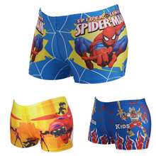 2016 Baby Boys Spiderman Swimwear Summer Kids Swimming Trunks Children Beach Bathing Swimsuit Character Swim Short