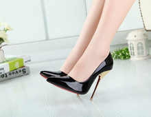 Plus:40-45 46 47 48 49 spring/autumn Brand New Luxury Designer 14cm thin high heels wedding shoes sexy Red bottoms dress pumps