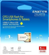 Original Eaget V8 Otg Usb Flash Drive 16GB Usb 2 0 Micro Usb Double Plug Mini