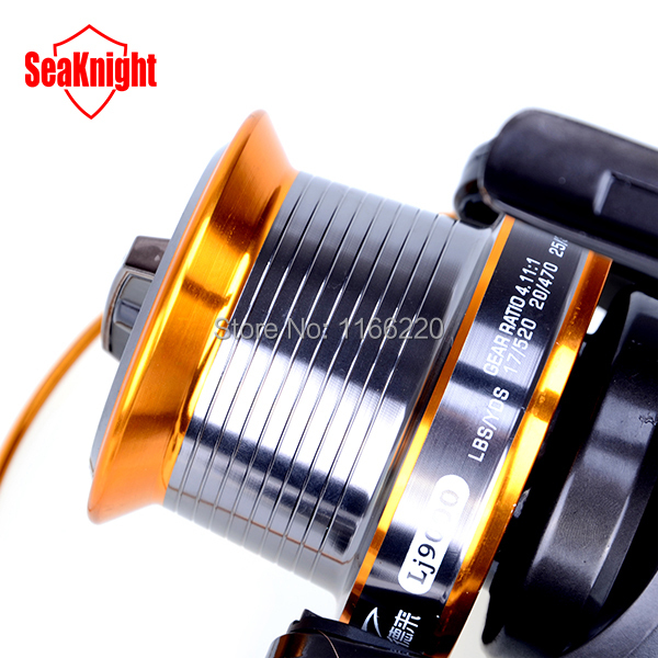 SeaKnight Super 13BB LJ9000 Reel 4 1 1 Quality Big Game Sea Fishing Reel Metal Saltwater