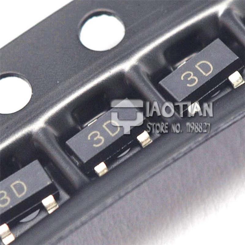 Купить Триод SMD транзистор mmbta44 3d 0.2a / 400v npn sot23 в интернет ...