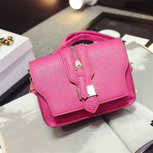 The new spring and summer fashion candy leather handbags women crossbody mini chain shoulder messenger bags