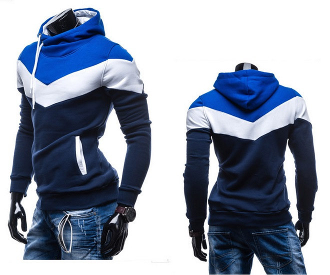 Free shipping Wholesale New 2014 Spring Mens Fleece Hoodies Hit Color Design For Men Sport Dress Slim Sweatshirt Man Hoody XXXL Free shipping Wholesale New 2014 Spring Mens Fleece Hoodies Hit Color Design For Men Sport Dress Slim Sweatshirt Man Hoody XXXL
