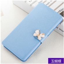 Luxury PU Leather Stand Cases Flip Cover For Lenovo A328 A328T phone case Multi Function Leather