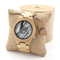 BOBO BIRD Men s Minimalism Luxury Simplicity Skeleton Bamboo Wooden Watches With All Wood Bamboo Straps