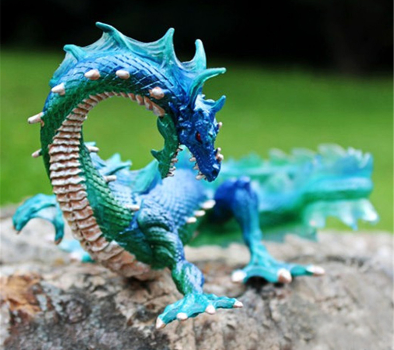 plastic dragon statue