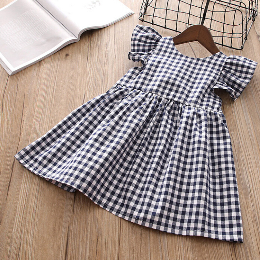 black and white checkered dress toddler