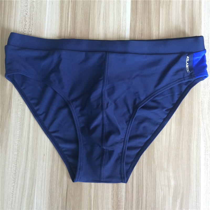 2015 Sexy Navy Blue Bahia Mens Brief Swimwear Sexy Men\'s Skimpy Shorts Briefs Triangl Mens Bikini Swimwear Swimming Briefs Cheep (4)