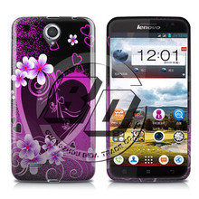2015 New Hot Silicone TPU Soft Skin Back Cover For Lenovo A850 Smartphone Cases Print For