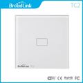 Eu Standard Broadlink Tc2 Wireless Switch 1 Gang Wall Switch Remote Control Switch Touch Switch Smart