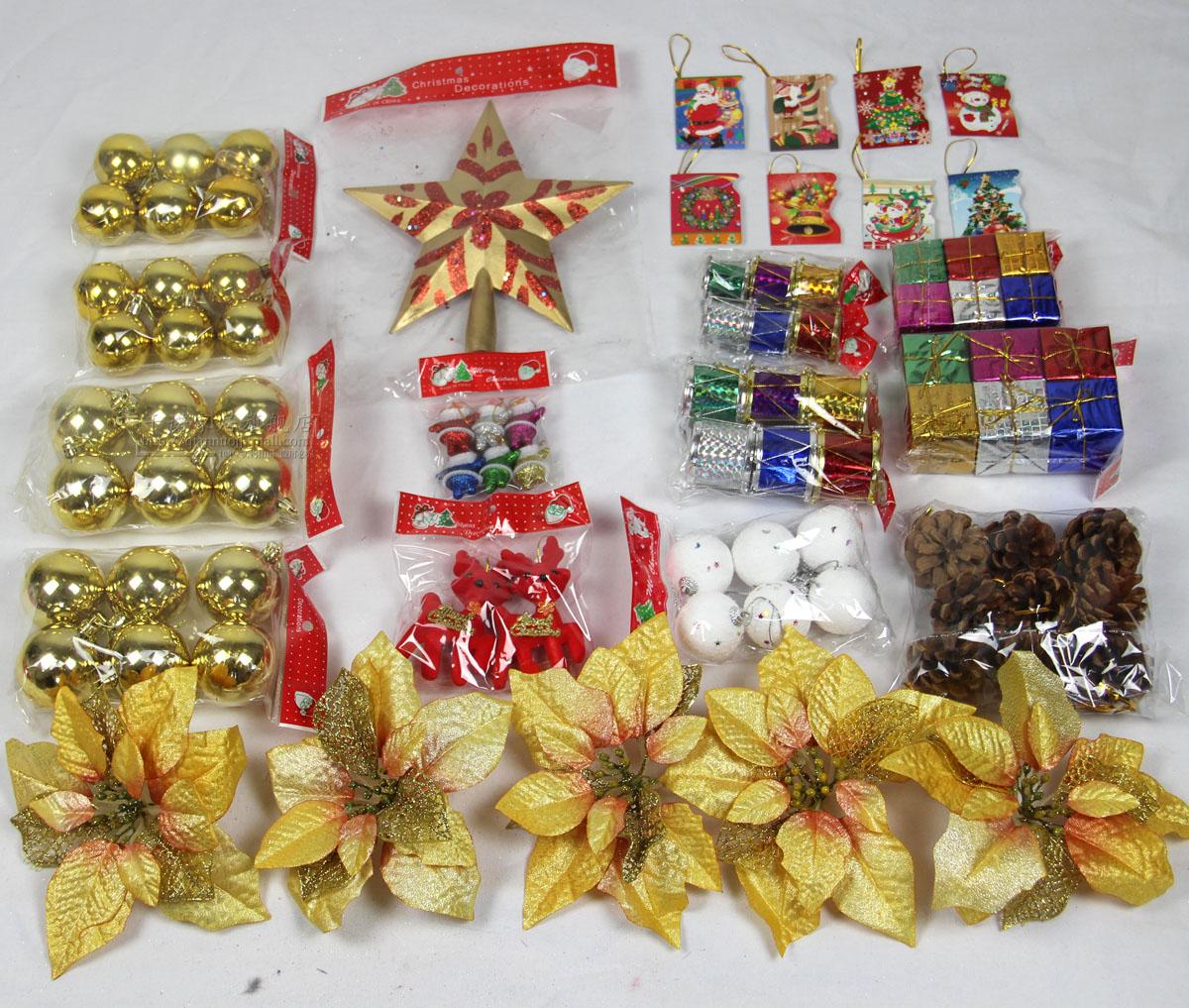 bundle christmas gold quality christmas decoration sspree