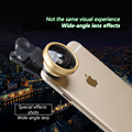 Universal Wide Angle Macro 3 in 1 Telescope for Mobile Phone Chip Lens For iphone 6s