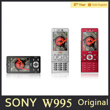 W995 Sony Ericsson W995i Original Unlocked Mobile phone Slider Music phone MP3 FM radio 8.1MP GPRS 3G Refurbished Cell Phone