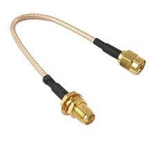 IMC Wholesale SMA Female to Male Coaxial Cable Antenna Adapter 11cm