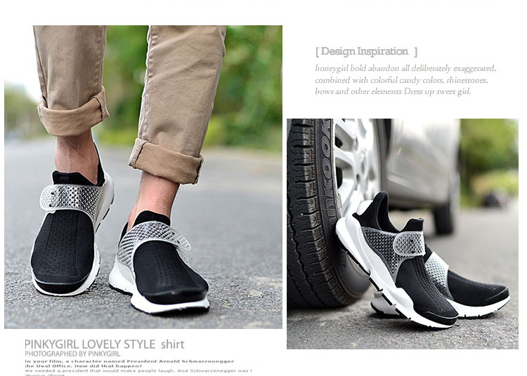 hot sale!2015 fashion couple outdoor sock dart shoes light weight non-slip nice style men shoes with discount size36-46.