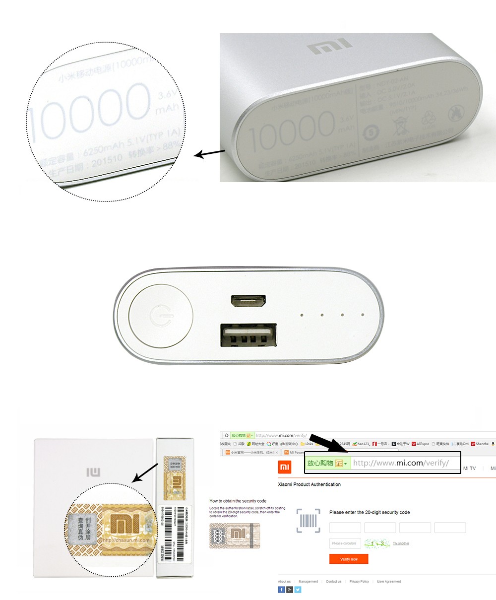 2015 NEW 100% Original Xiaomi Power Bank 10000mAh External Battery xiaomi 10000 Portable Charger for iPhone 4S 5S S5 6 6plus 2015 NEW 100% Original Xiaomi Power Bank 10000mAh External Battery xiaomi 10000 Portable Charger for iPhone 4S 5S S5 6 6plus