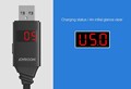 New Intelligent Digital LCD Display Charging Voltage Current Data Cable For Samsung LG Android Phone For