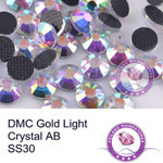 Crystal AB Gold Ligth SS30 150x150