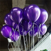10pcs/lot 10inch Purple Latex Balloon Air Balls Inflatable Wedding Party Decoration Birthday Kid Party Float Balloons Kids Toys