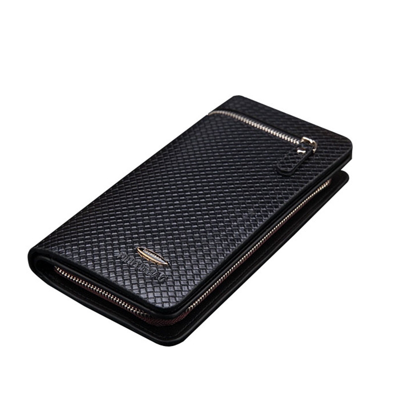 2015 top synthetic leather men long wallets men two styles luxury popular male handbage carteira masculina