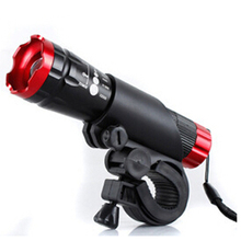 Camping Hiking Equipment High Power LED Flashlight Light Focusing Mountain Accessories Racks And Flashlight Suit Free Shipping