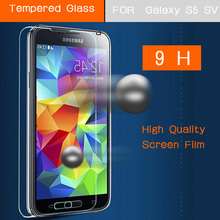 For S5 SV I9600 Premium Tempered Glass Screen Protector for Samsung Galaxy S5 SV I9600 Protective Film 2014 NEW