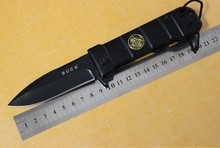 5Cr13 56HRC de la lámina de aluminio mango OEM Buck B35 acampar paramilitar cuchillos plegable táctico del cuchillo herramienta exterior alta calidad