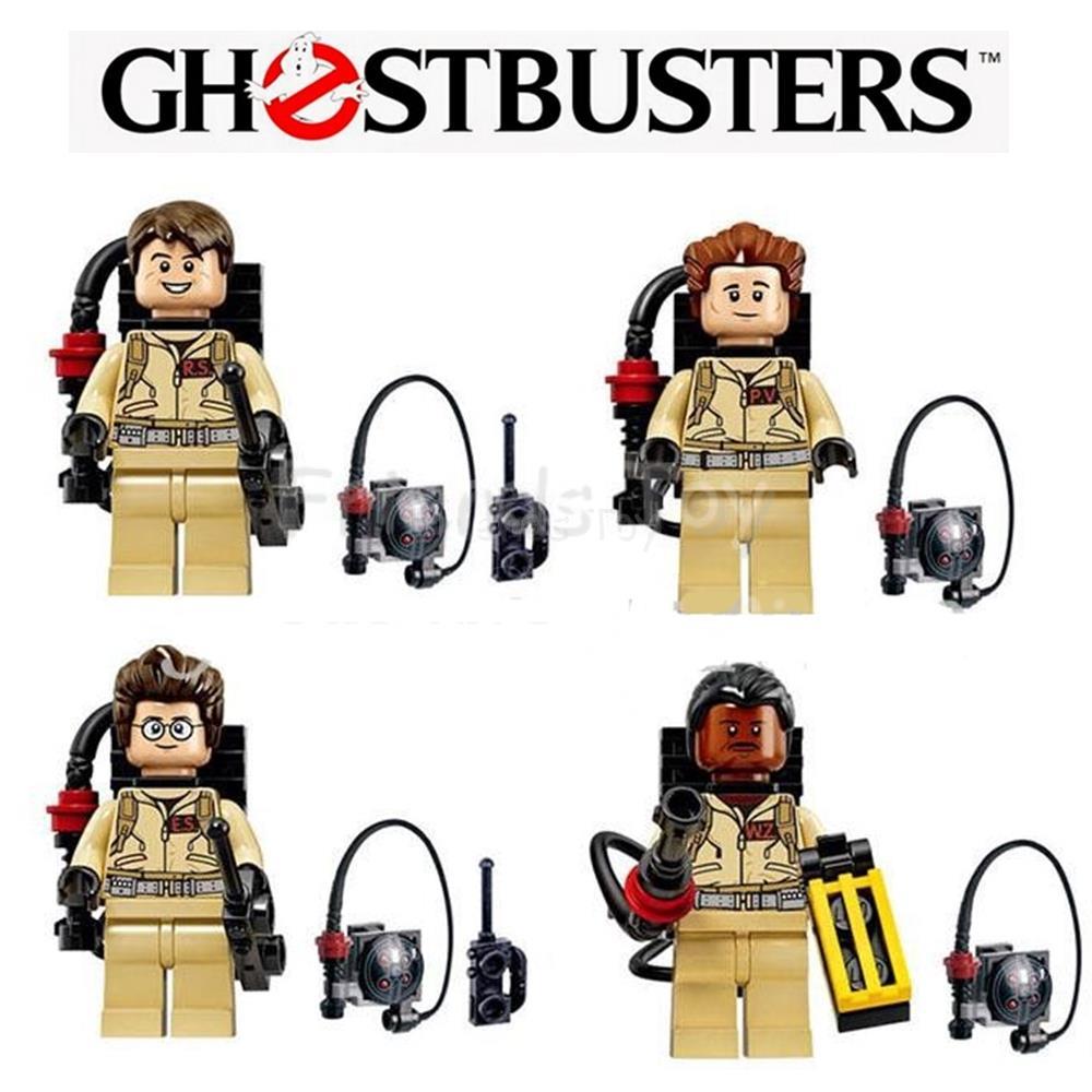 Wholsale 20Set/Lot Ghostbuster Minifigures Figures Building Blocks Bricks Toys Compatible With Lego Movie XINH 108-111