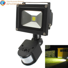 20W PIR Infrared Body Motion Sensor LED Flood Light AC 85-265V Waterproof Outdoor Landscape Lamp