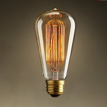 Wholesale Price Vintage Edison Bulbs E26 E27 Incandiscent Light Bulbs For Decoration Of Living Room Bedroom