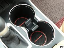 New arrived 11pcs Luminous Non slip Interior slip resistant pad cup storage box mat slot for