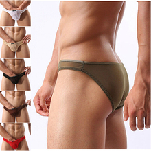 COCKCON brand mens High quality low waist Undies Male Sexy Penis Mesh Transparent briefs Gay Calzoncillo Shorts underwear M L XL