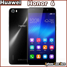 4G Original Huawei Honor 6(H60-L02) RAM 3GB+ROM 32GB/16GB Kirin920 Octa Core 1.3GHz Android 4.4 SmartPhone 13MP FDD-LTE WCDMA