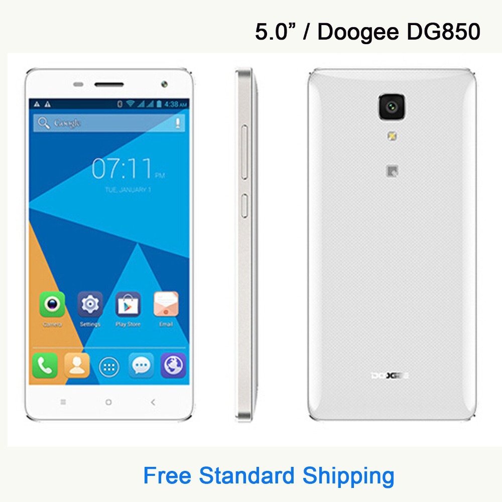 DOOGEE HITMAN DG850 Unlocked Smartphone Android 4 MT6582 Quad Core 5 16GB 13MP