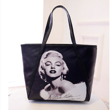 2015 women fashion handbag zipper Women black tote bag Famous brand handbags Bolsos mujer de marca women casual shoulder bag