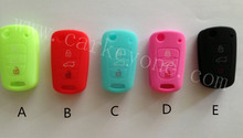 Free Shipping Silicone car key cover for KIA Sportage Seed Picanto K2 K5 remote case wholesale and retail
