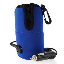 12V Portable DC Car Baby Bottle Warmer Heater Cover Portable Food Milk Travel Cup Covers 100% New