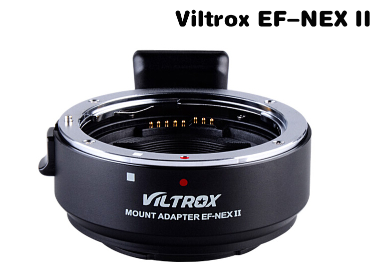 Viltrox AF EF-NEX EF-E     Canon EF-S   Sony NEX II E  3 / 3N / 5N / 5R / 7 / A7