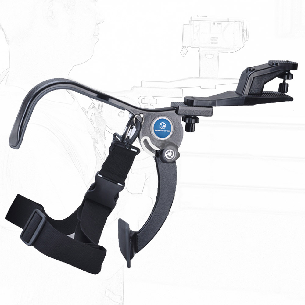 Koolertron Hand Free Light Weight Shoulder Pad Support Stabilizer For Camcorder Video DV DSLR Camera PAV3 Shoulder Bracket