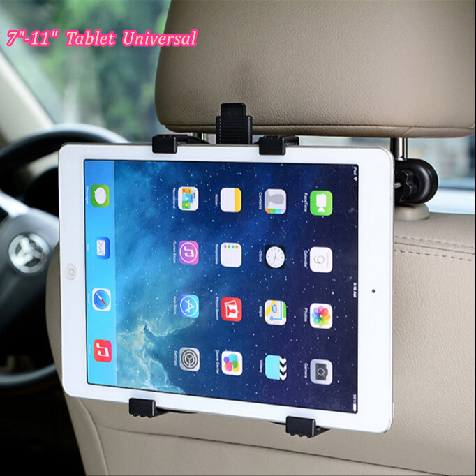 Factory Sale 7 11 Universal Tablet PC Auto Support Lazy Car Back Seat Holder For iPad