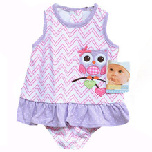 Newborn Baby Clothes Roupas BEBES BABY ROMPER Dress 0 9M Cartoon Rompers Recem Nascido Menina Baby