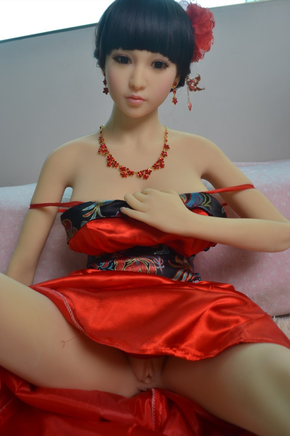 158cm top quality silicone sex dolls life size skeleton full silicone real vaginal anal oral sex